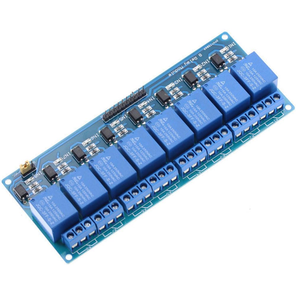 Amazon.co.jp: RASBEE 24V リレーモジュール 8チャンネル 電気スイッチ